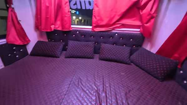 FAISAL MOVERS 8 Faisal Movers Sleeper Bus (Last seats)